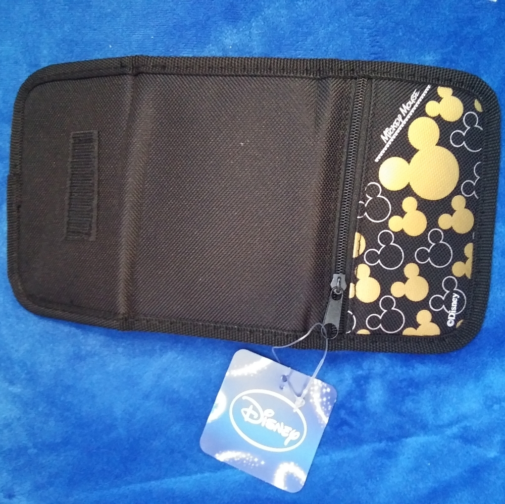 Mickey Drawstring Backpack/Wallet Set - Picture 3 of 5